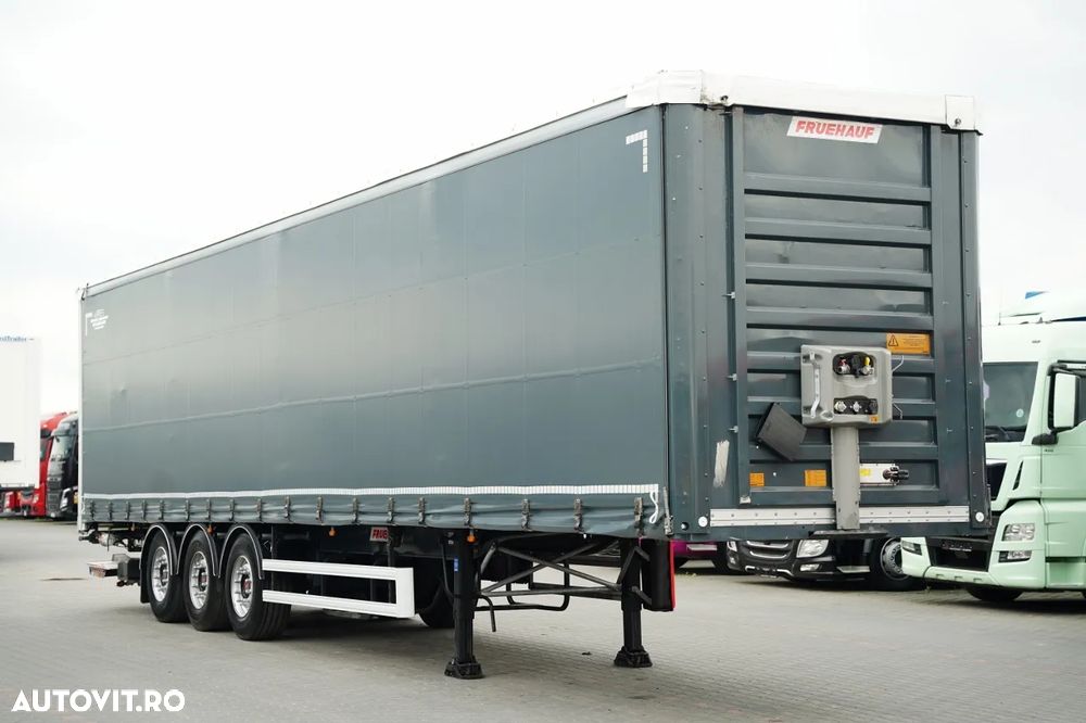 Fruehauf / CORTINĂ / STANDARD / LIFT 2.000 kg / BALCĂ PODEA PUTERNICĂ / AXE SAF - 8