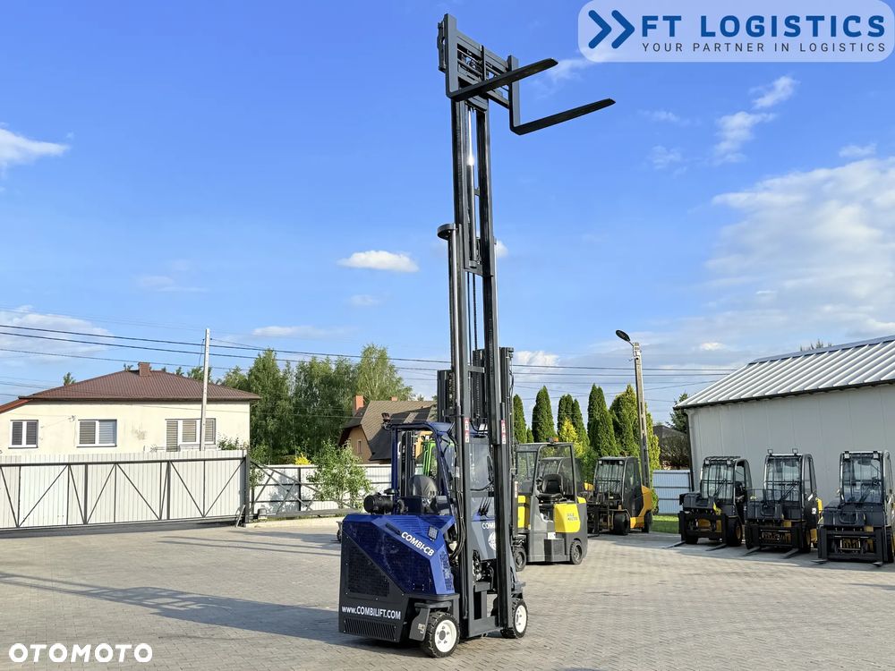 Combilift WÓZEK CZTEROKIERUNKOWY - WIELOKIERUNKOWY | COMBILIFT CB3000| GAS | TRIPLEX 5500MM | POZYCJONER WIDEŁ | PRZESUW WIDEŁ | WOLNY SKOK | NOWE OPONY | PO SERWISIE | STAN IDEALNY | Szeroka oferta wózków czterokierunkowych i bocznych, dopasowanych do różnorodnych potrzeb i zastosowań - 31