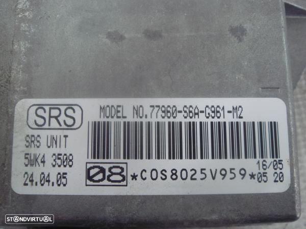 Centralina De Airbags Honda Civic Vii Hatchback (Eu, Ep, Ev) - 3