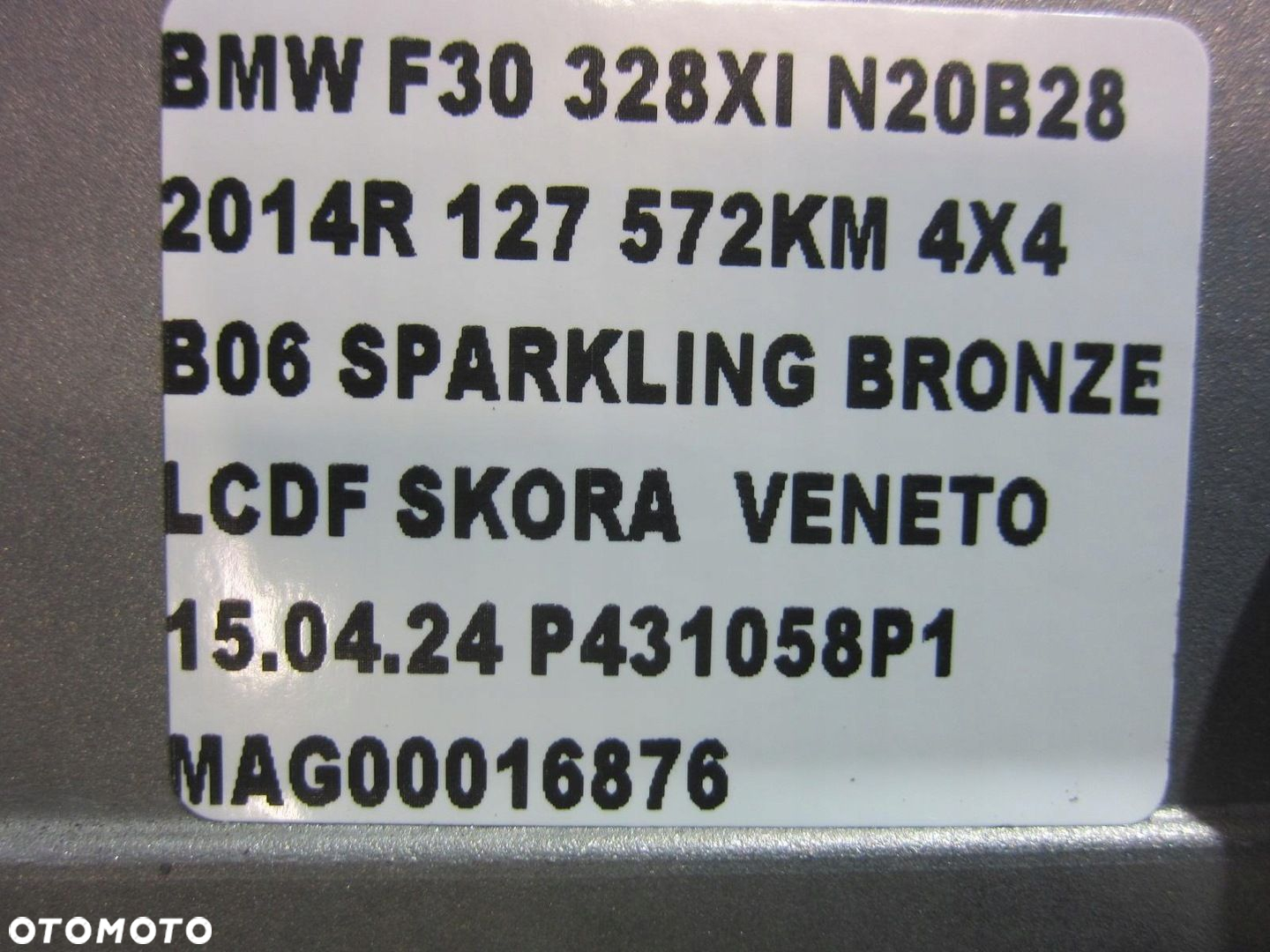 BMW 3 F30 MODUŁ WZMACNIACZ HIFI 65129312447 9312454 65129334716 9312447 - 8