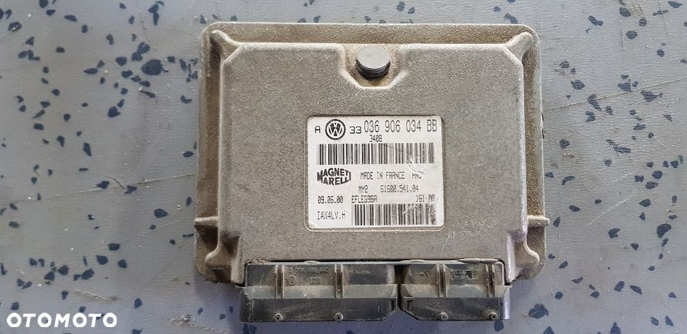 VOLKSWAGEN GOLF IV 1.6 16V STEROWNIK SILNIKA 036906034BB - 1