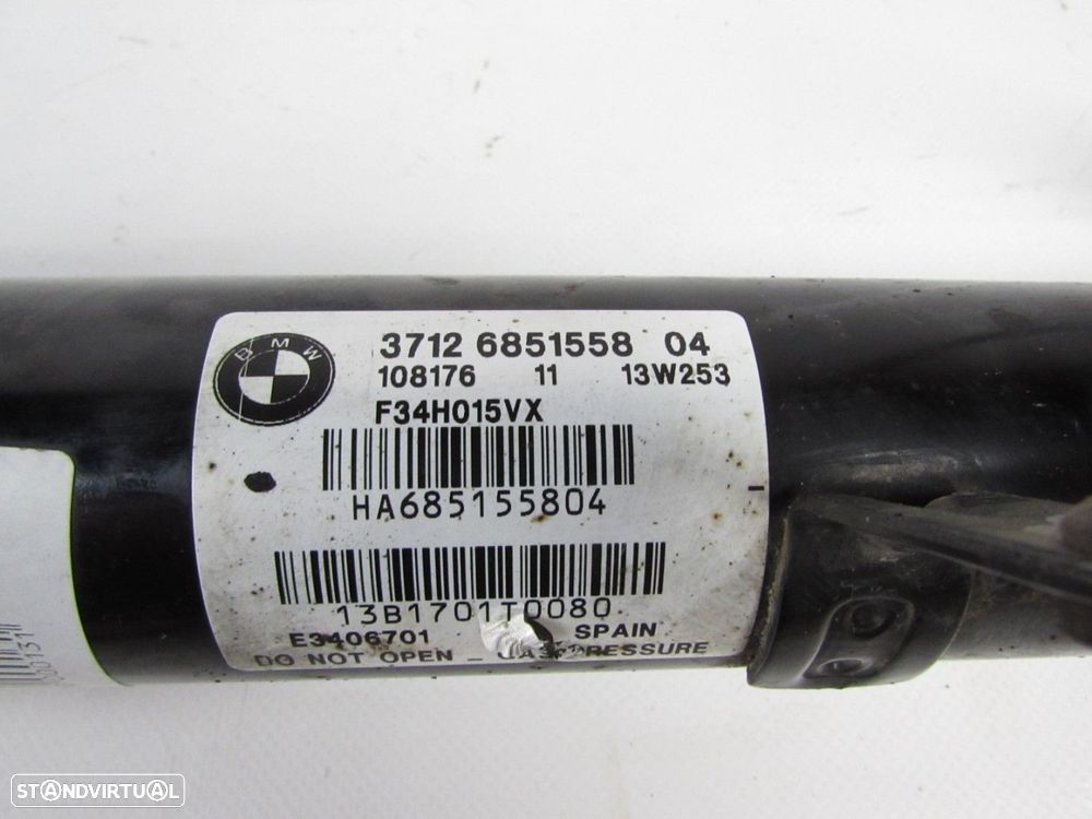 Amortecedor Elétrico - VDC Trás Seminovo/ Original BMW 3 Gran Turismo (F34) 3712... - 4