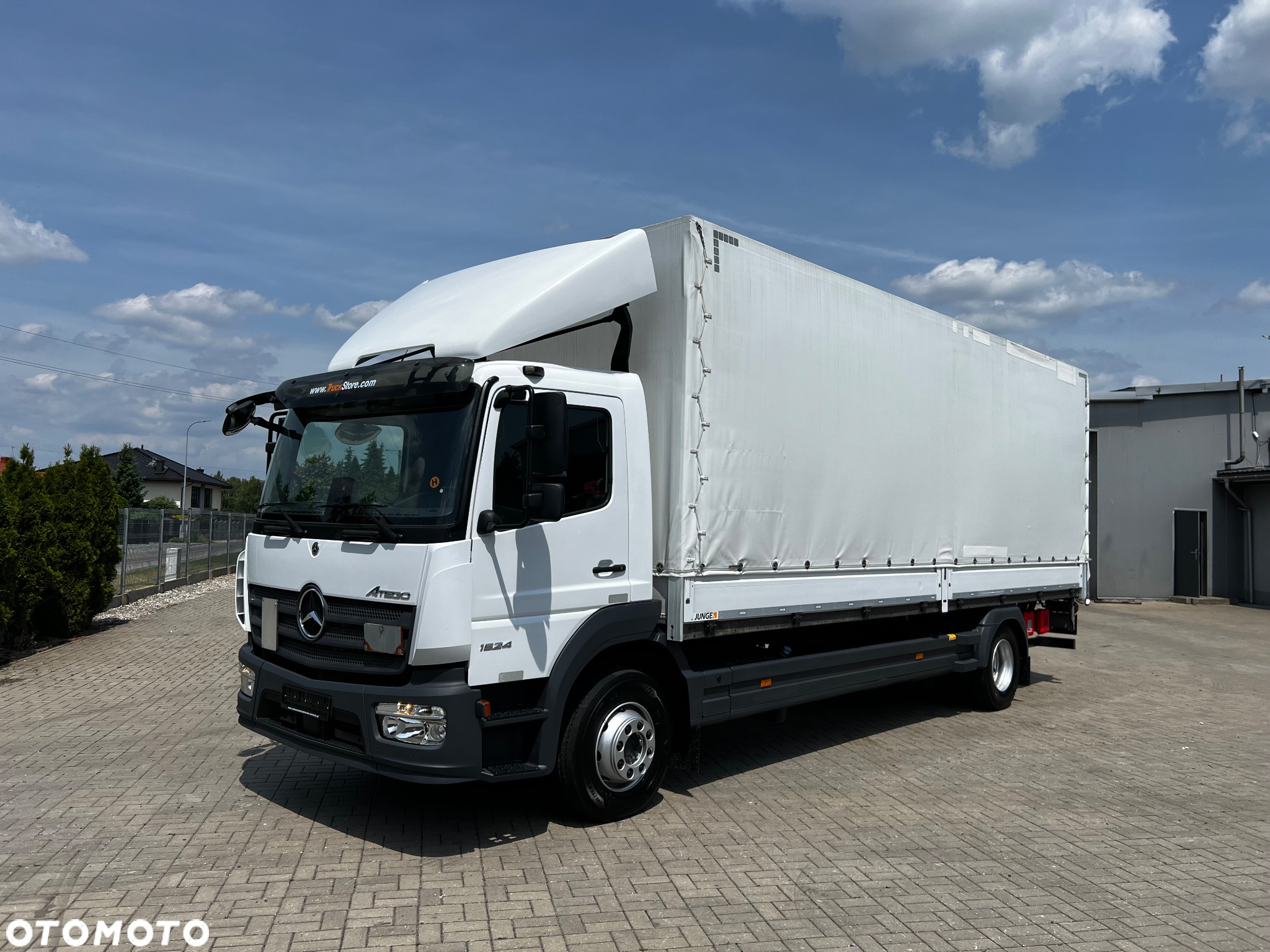 Mercedes-Benz ATEGO 1524 BURTO-PLANDEKA 7.3m WINDA - 2