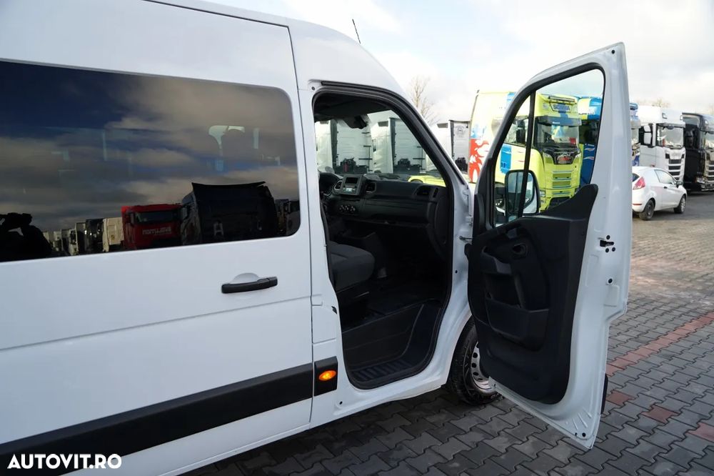 Renault MASTER / TABLĂ / DUBIȚĂ / CABINĂ MIXĂ 7 LOCURI / CAROSERIE / RAFTURI / UN SINGUR PROPRIETAR - 37