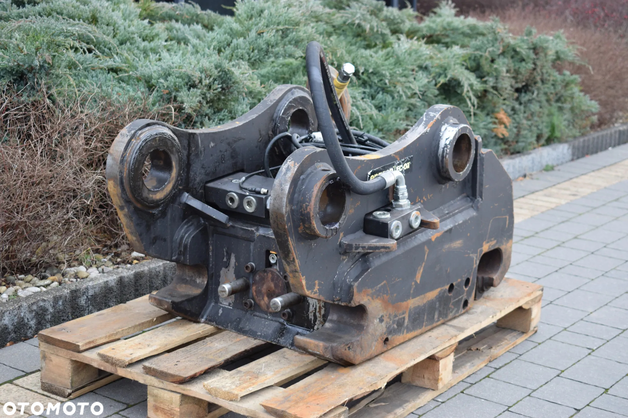 Szybkozłącze hydrauliczne Engcon EC- Oil QS80/ fi100 jak OilQuick - 4