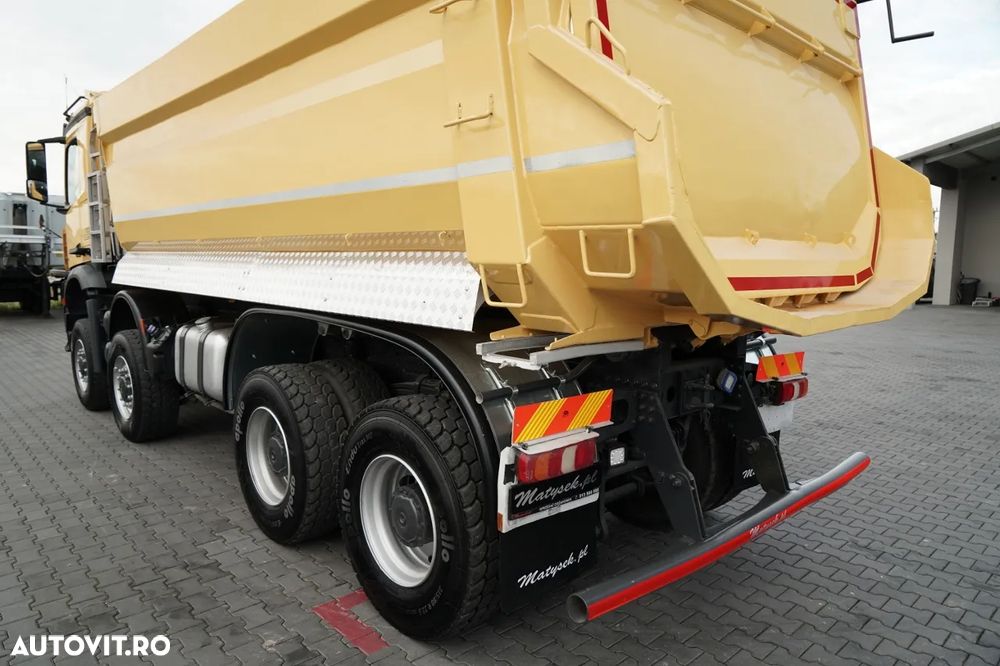 Mercedes-Benz AROCS 4145 / 8x8 / TIPPER SPATE / KH KIPPER / EURO 6 - 15