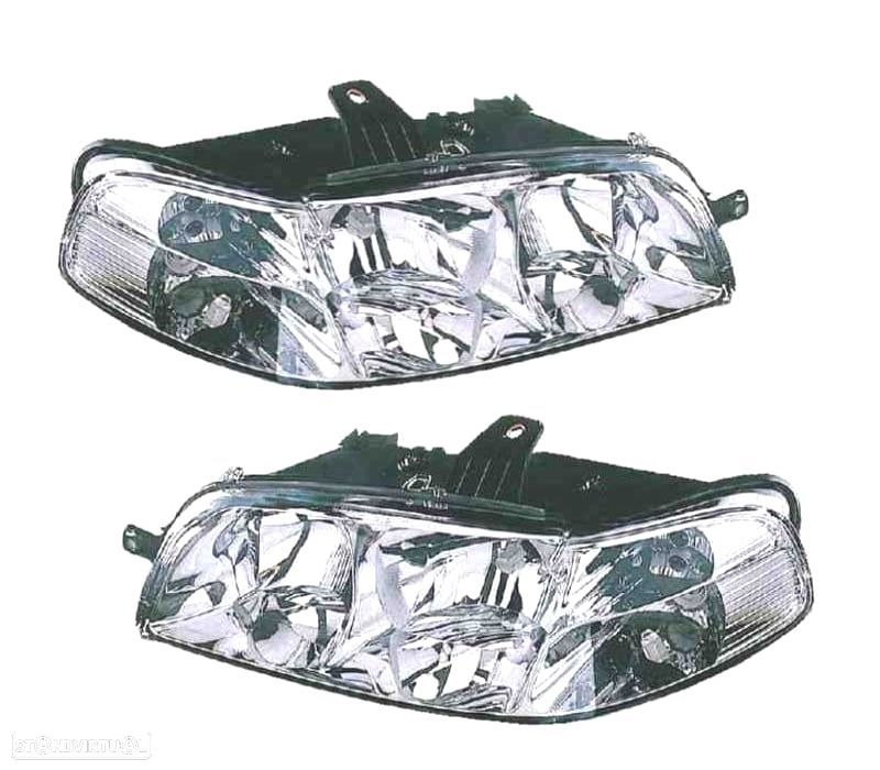FARÓIS OPTICAS FIAT PALIO 01-05 SIENA 02-05 STRADA - 1