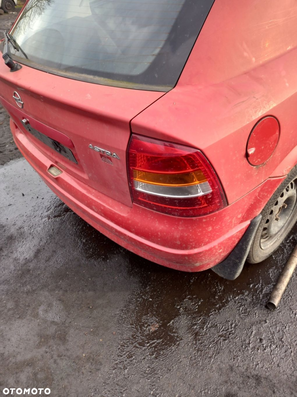 SZYBA Z Drzwi prawe przednie Opel astra G II 2001r Y 547 - 6