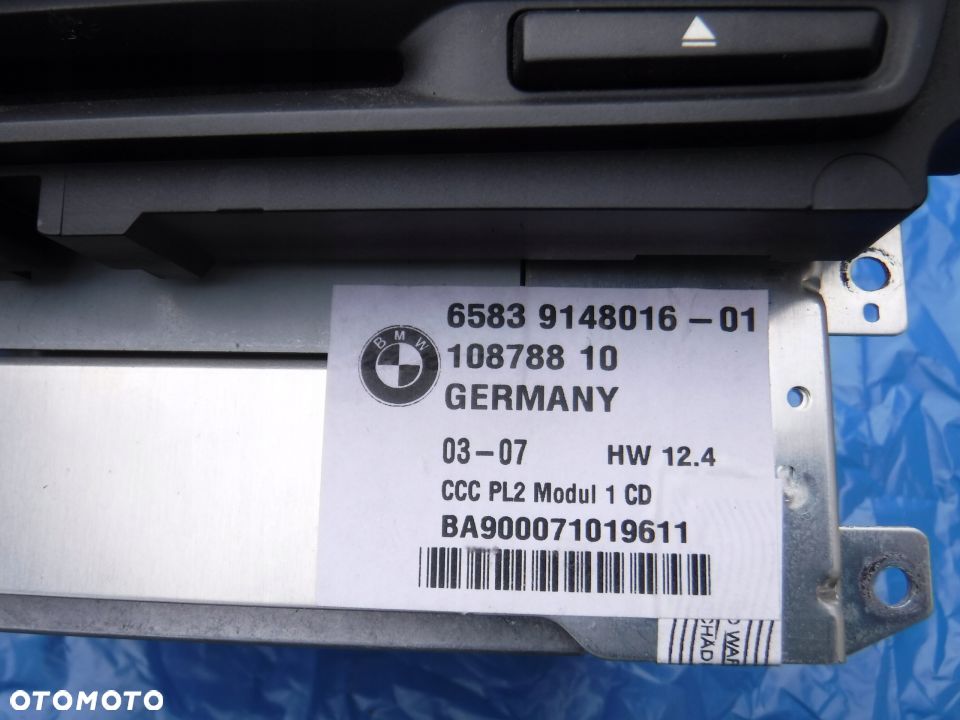 Bmw E93 E60 E90 czytnik nawigacja navi 9148016 - 2