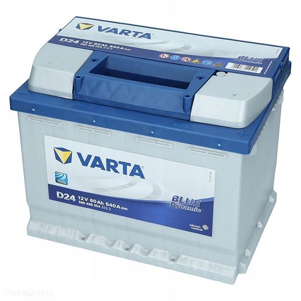 AKUMULATOR VARTA BLUE 60AH 540A D24 P - 5