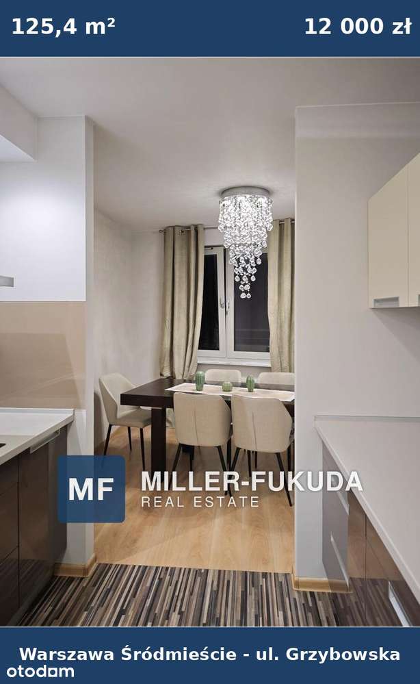 3-pokojowe mieszkanie 125,40 m² | Śródmieście, ul. Grzybowska