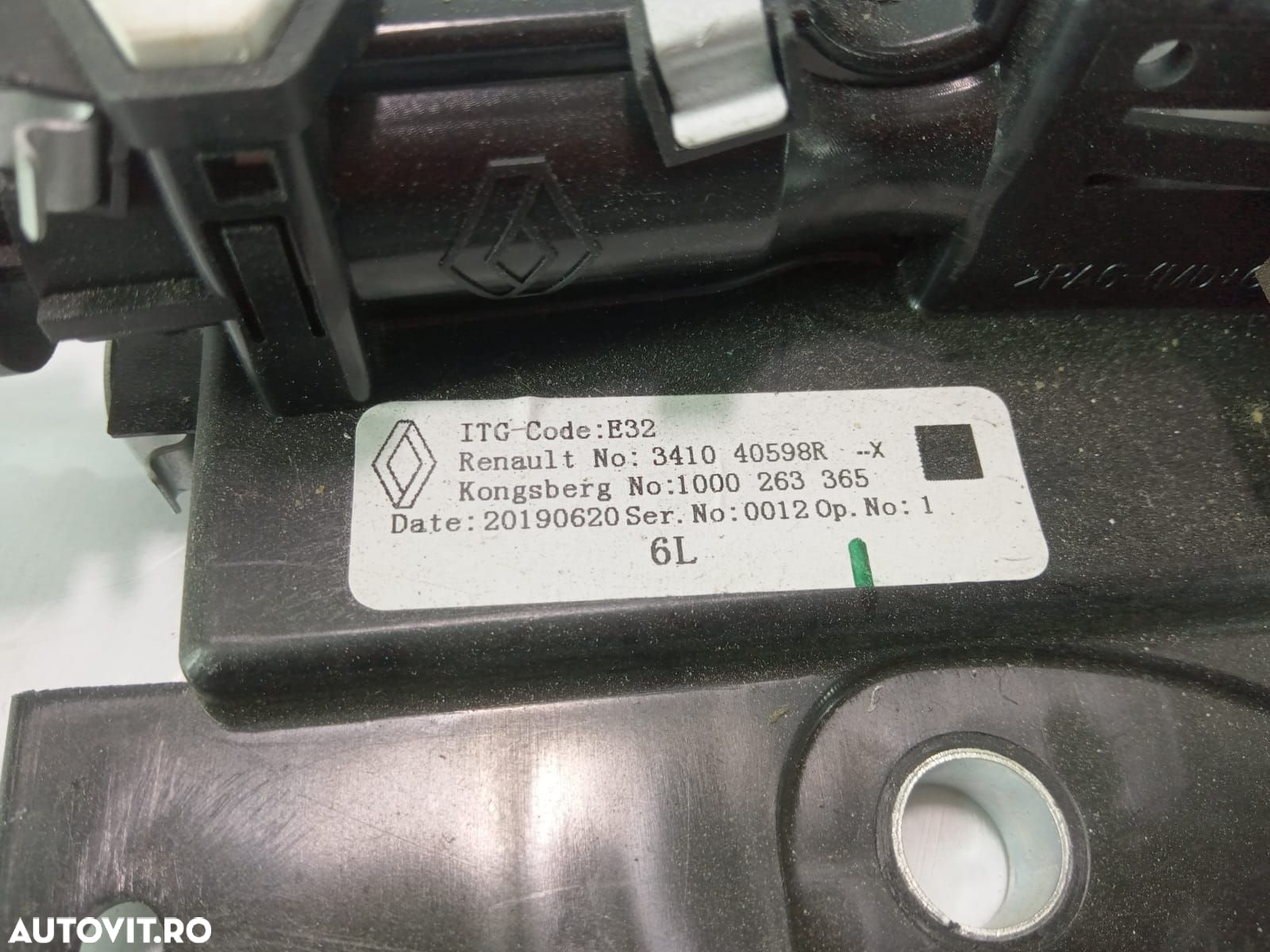 Timonerie schimbator viteze cutie automata 341040598r Renault Zoe 1 - 2