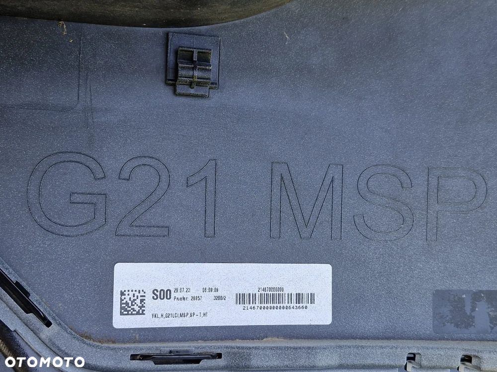 BMW 3 G21 LCI ZDERZAK TYŁ 8085482 - 16