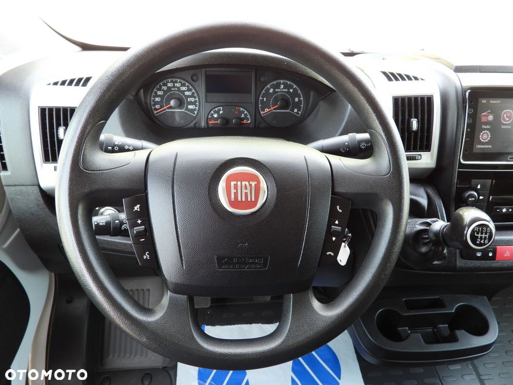 Fiat DUCATO PLANDEKA 10 PALET WEBASTO TEMPOMAT KLIMATYZACJA LEDY PNEUMATYKA  160KM - 30
