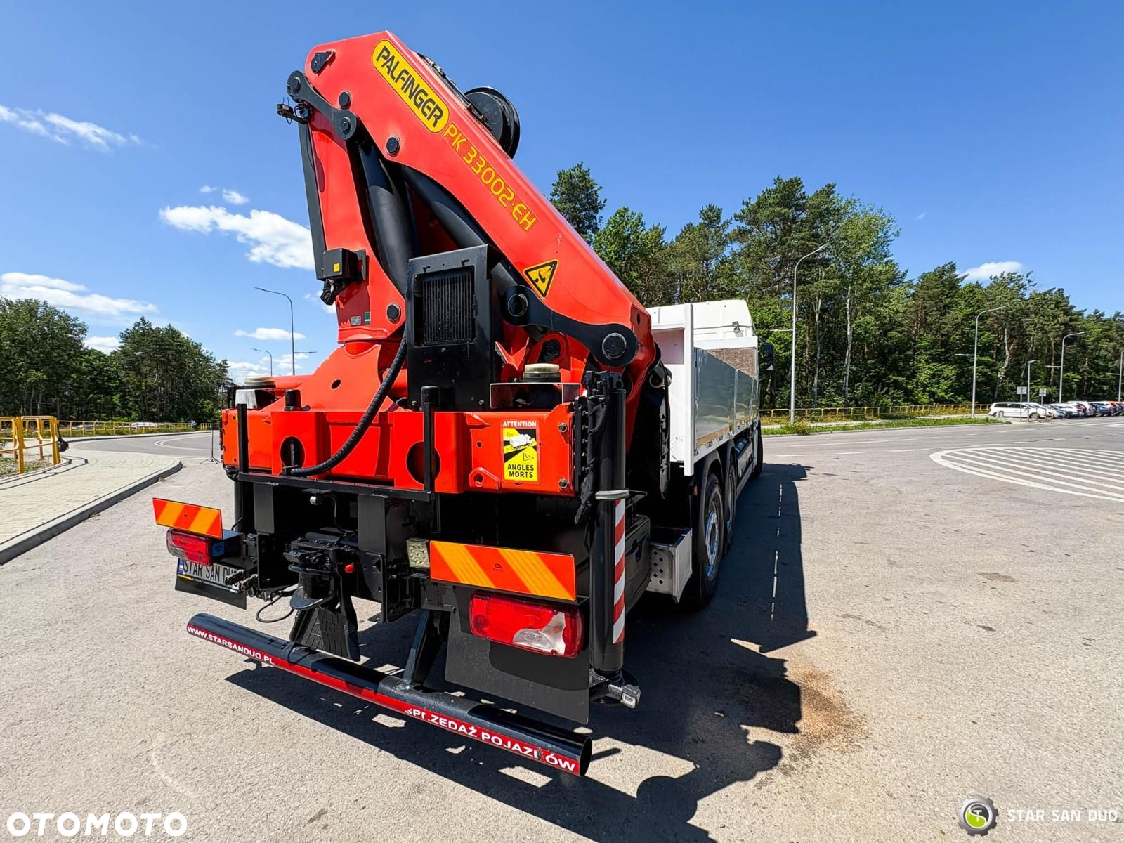 MAN TGX 26.480 6x2 PALFINGER PK 33002 EH HDS Żuraw Rotator Wciągarka - 8