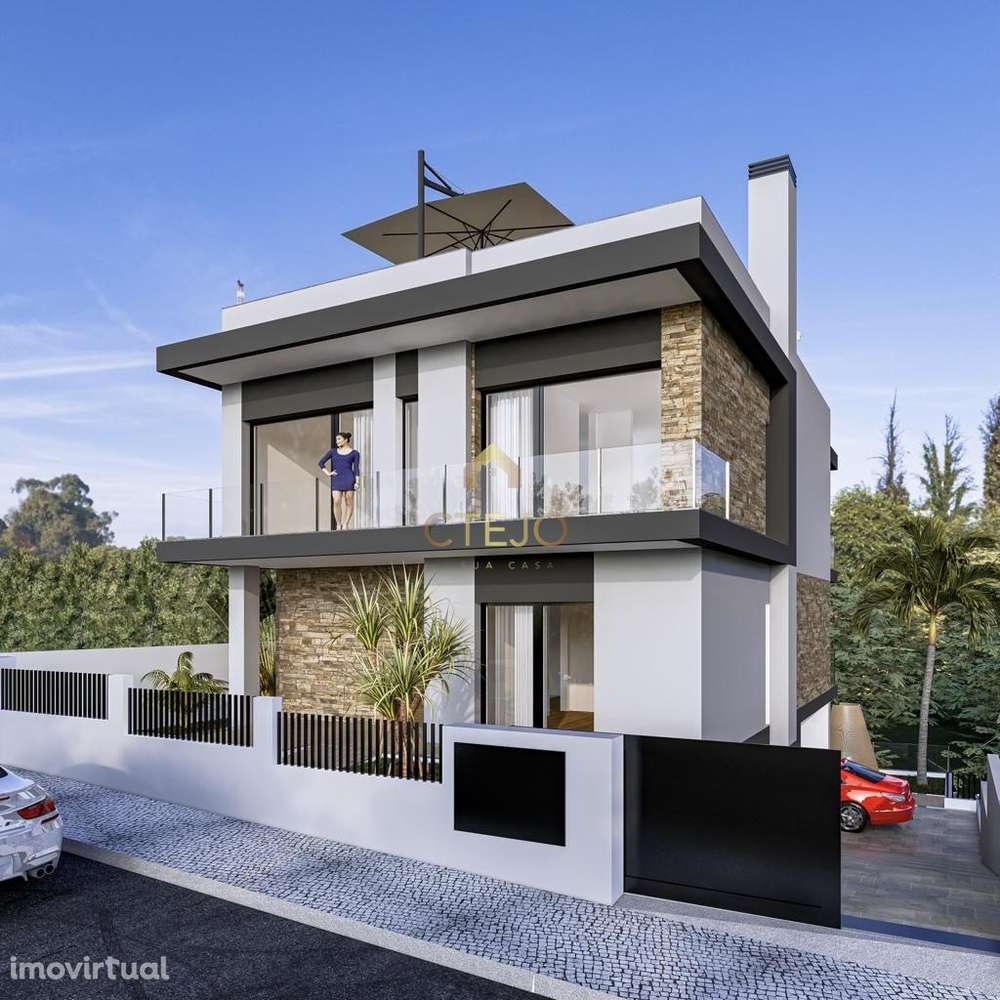 Moradia T4 (3 suites) com PISCINA e ROOFTOP em Vialonga - Grande imagem: 3/9