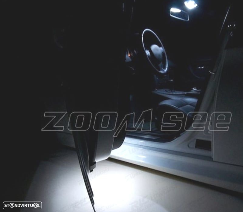 KIT COMPLETO 15 LAMPADAS LED INTERIOR PARA BMW E90 SEDAN 320D 320D XDRIVE 320XD 325D 325I 325XI 05-1 - 4