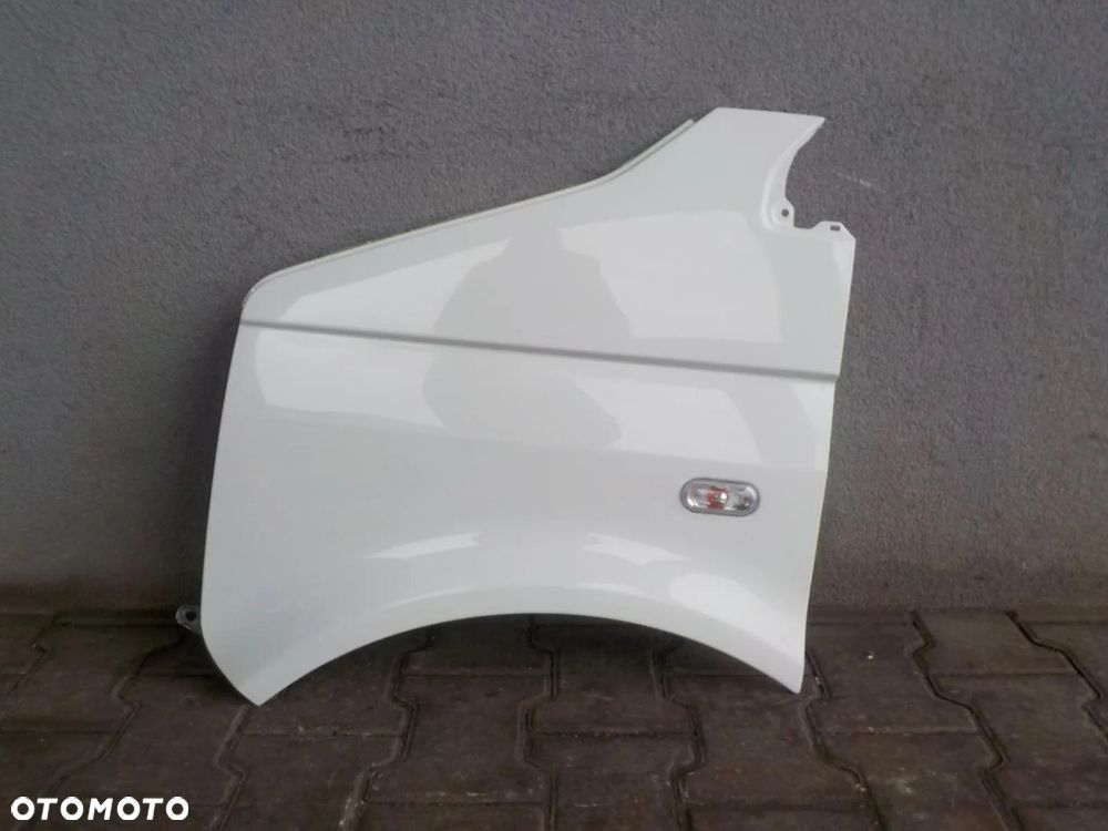 VW T5 LIFT 10- BŁOTNIK LEWY BIAŁY LB9 W KOLOR - 1
