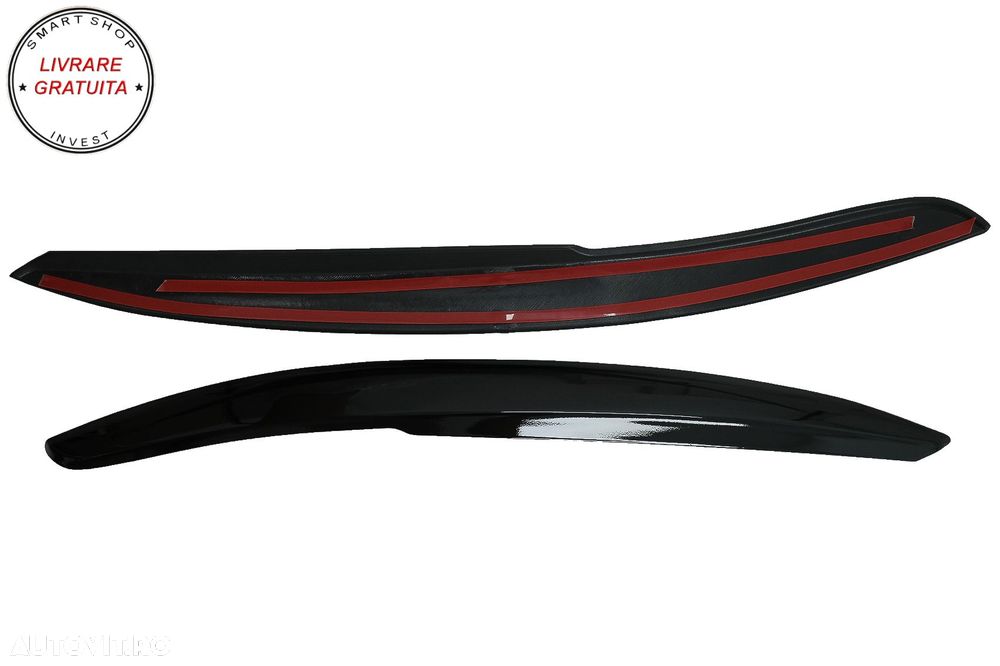 Pleoape Faruri VW Polo 6R 6C (2009-2017) Negru Lucios- livrare gratuita - 4
