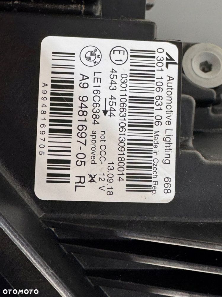 LAMPY LAMPA PRZÓD PRAWA LEWA BMW 3 G20 G21 FULL LED KOMPLET - 9