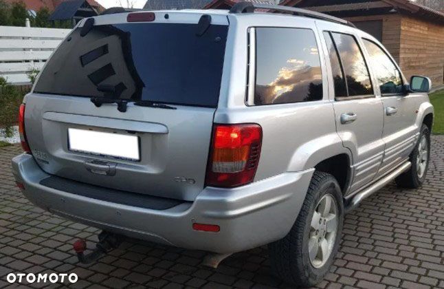 JEEP GRAND CHEROKEE 2 II WJ WG 99+ LAREDO HAK HOLOWNICZY + WIĄZKA + GNIAZDO 13PIN + ADAPTERE 13/7P - 2