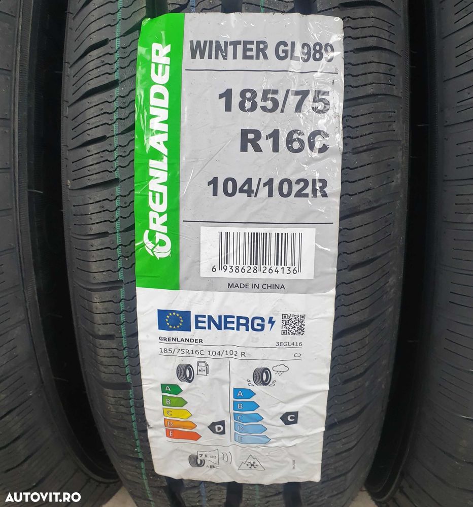 Anvelope noi iarna m+s 185 75 16C Grenlander - 2