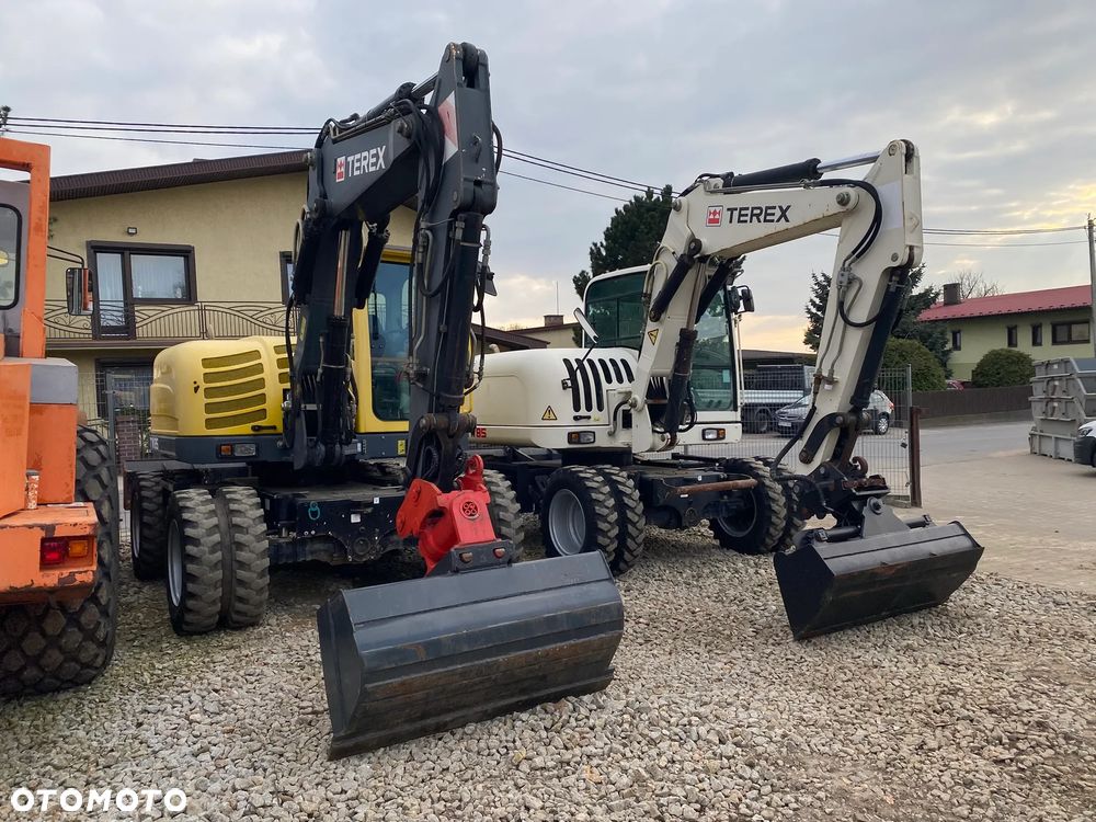 Terex TW85, 5100 MTH, 2 ŁYŻKI, RAMIĘ 3X ŁAMANE, KRÓTKI TYŁ, Z NIEMIEC, - 12