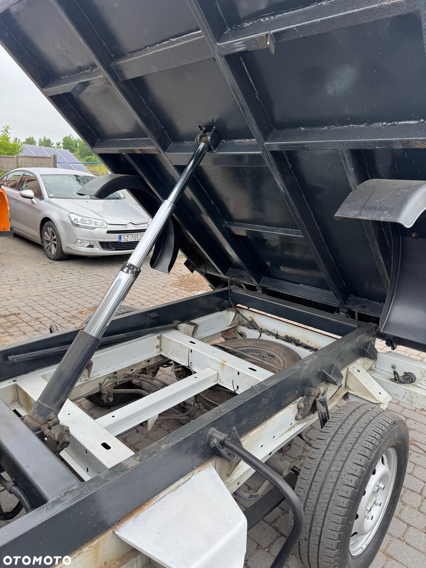 Renault Master 2009 r. kraty wywóz liści Wywrotka Kiper Brygadówka 7 Osobowy Dubelkabina Dobelkabina Wywrot Doka - 9