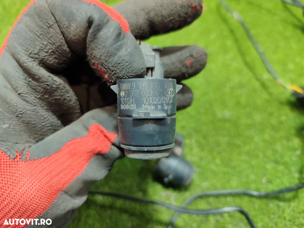 SENZORI PARCARE SPATE + INSTALATIE BMW SERIA 3 E90 E91 E92 E93 COD OEM 9191400 / 9191400AI05 / 0263003971 / BREAK 2005-2015 - 7