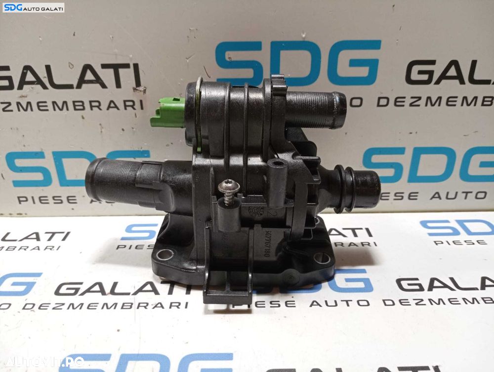 Corp Carcasa Termostat Racire cu Senzor Temperatura Apa Ford Fusion 1.6 TDCI 2002 - 2012 Cod 9647767180 [M5458] - 3