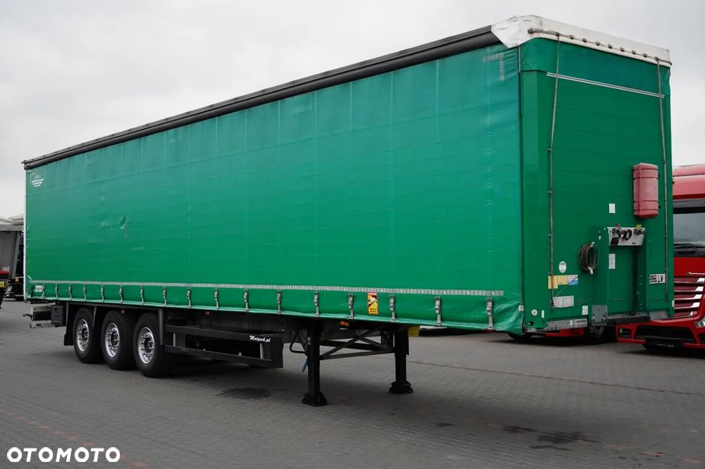 Schmitz Cargobull FIRANKA / STANDARD /  2x OSIE PODNOSZONE / OSIE SAF / PLANDEKA ZBROJONA - 1