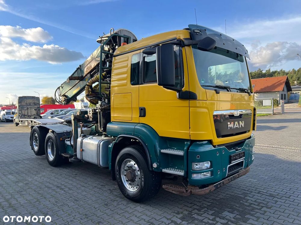 MAN TGS 26.540 6x4/2 4x4 HYDRODRIVE LX CIĄGNIK SIODŁOWY/PRZYCZEPA DO PRZEWOZU DREWNA DŁUŻYCY LOGLIFT F251S83A - 7