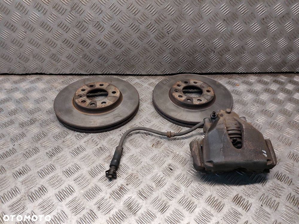 TARCZE HAMULCOWE PRZÓD + KLOCKI + ZACISK OPEL ASTRA H 1.6 16V - 1