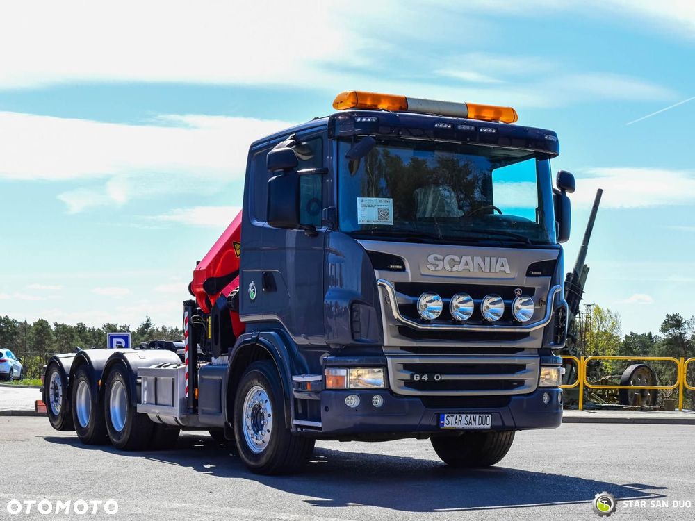Scania G400 8x4 PALFINGER PK 34002 SH, HIAB XR20ZL53 HDS Żuraw Hakowiec - 9