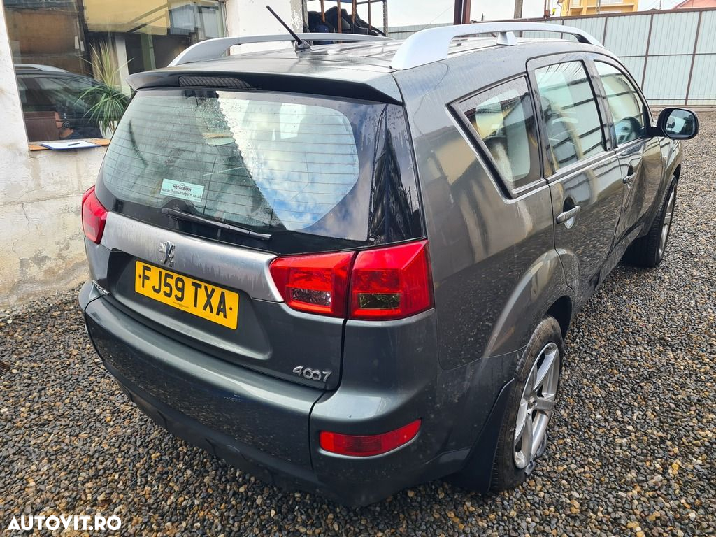 Bara spate Peugeot 4007 2007 - 2012 SUV 4 Usi VERDE (802) COLT BARA STANGA - 8