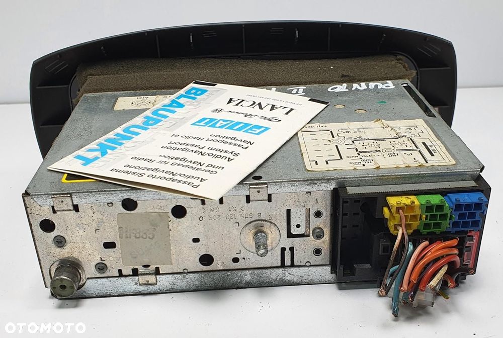 RADIO CD BLAUPUNKT FIAT PUNTO II 7353130200 7641376316 - 5
