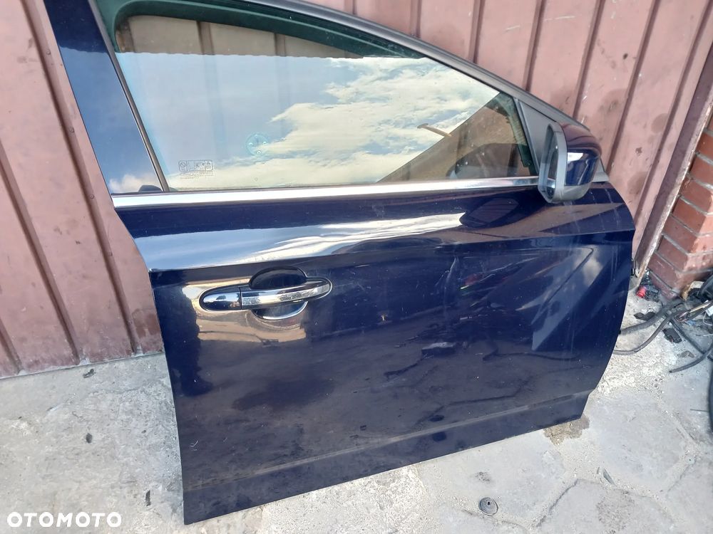 Ford Mondeo MK 4 IV 07-14 drzwi prawe przednie prawy przód pasażera kolor V6 granatowe niebieskie - 2