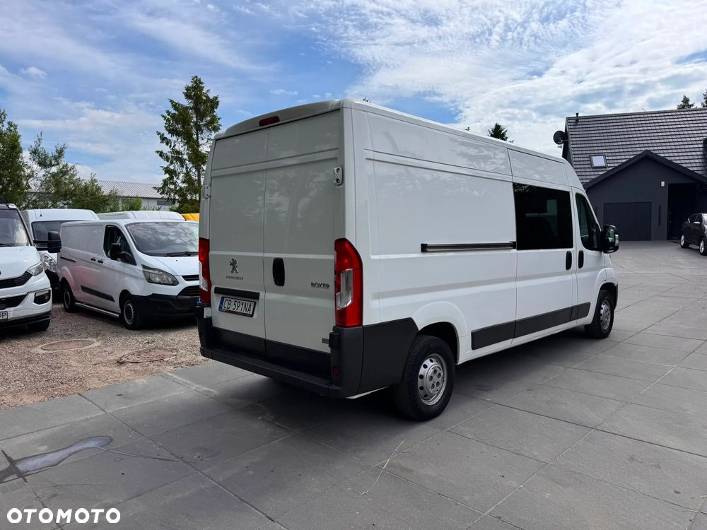 Peugeot BOXER L3 H2 BRYGADÓWKA 6 MIEJSC KLIMA - 6
