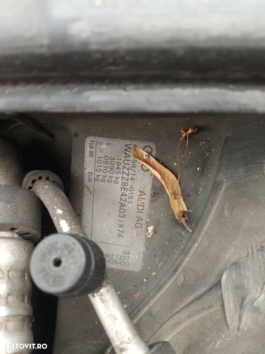 Dezmembrari  Audi A4 B6 (8E)  2000  > 2004 1.6 Benzina - 5