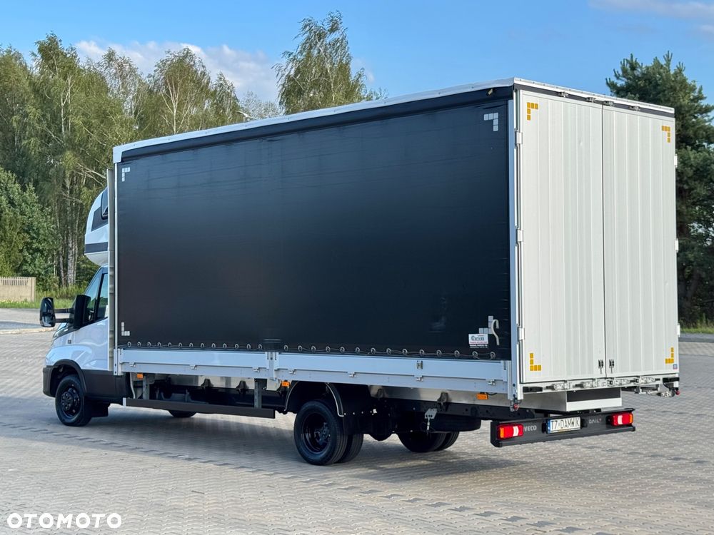 Iveco Daily 2024r ‼️50C18‼️HI-MATIC 15 Palet 6.11m // 3.0 Plandeka 2x Firanka + Dach zsuwany + drzwi z tyłu Wysokość rampowa // poduszki pneumatyczne Salon Polska DMC 3.5t - 11