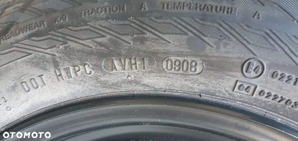 Felga stalowa zapas VW 5x112 15" 6J ET47 1K0601027C - 9