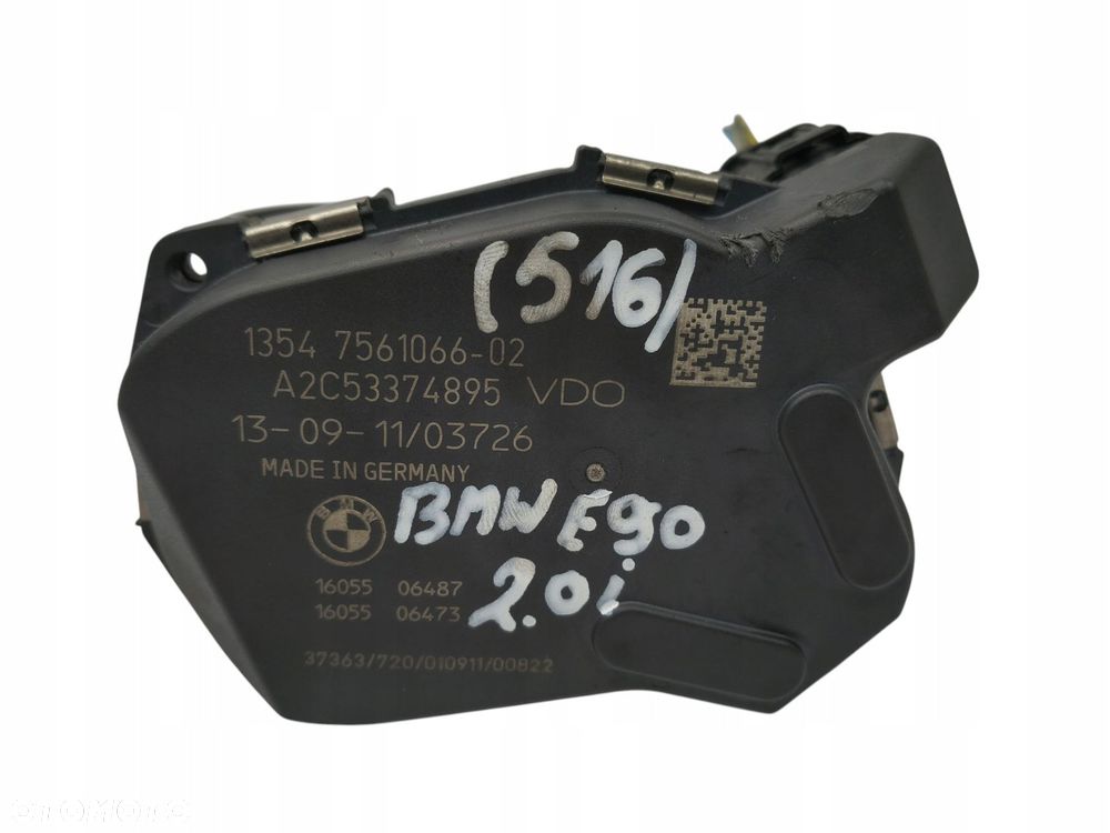 PRZEPUSTNICA BMW E90 E87 E60 2.0i 7561066 A2C53374895 VDO - 1