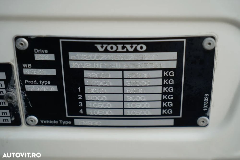 Volvo FMX 410 / 8x4 / BETONIERĂ / BETONIERĂ / LIEBHERR / 9 M3 / I-SHIFT / JANTE DIN ALIAJ / EURO 5 - 38