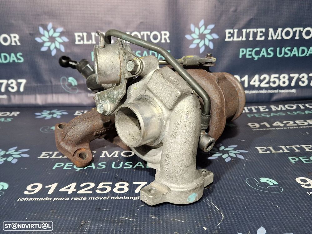 Turbo usado TD025S2 - 06T4 PEUGEOT 307 1.6 HDI 90CV 9HY 9HX CITROEN FORD - 1