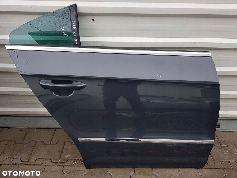 VW PASSAT CC 08-16r DRZWI PRAWE TYŁ TYLNE LI7F - 1