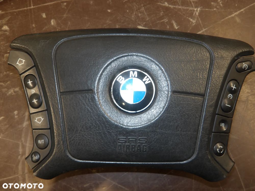 BMW E38 LIFT 99-01r. DESKA ROZDZIELCZA KONSOLA PASY BEZPIECZEŃSTWA PODUSZKA AIRBAG - 6