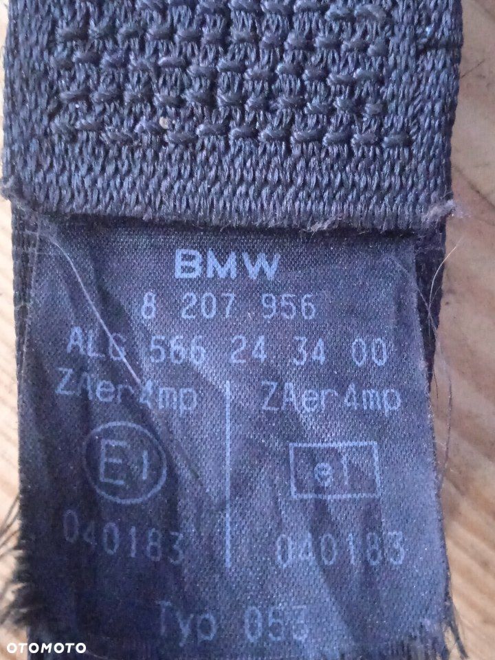 Pas bezpieczeństwa BMW E46 lewy prawy przód ALG566243400 ALG566243500 - 2