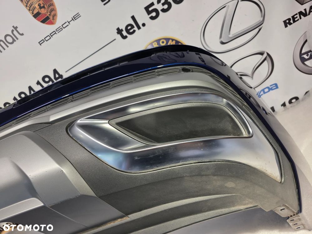 AUDI Q7 II 4M0 LIFT 19- S-LINE BARDZO ŁADNY ZDERZAK TYLNY TYLNI TYŁ NA 6xPDC POD HAK NR 4M0807527L / 4M0807527M + 4M0807511 + 4M0807568B NR AUKCJI NZ2239 - 26