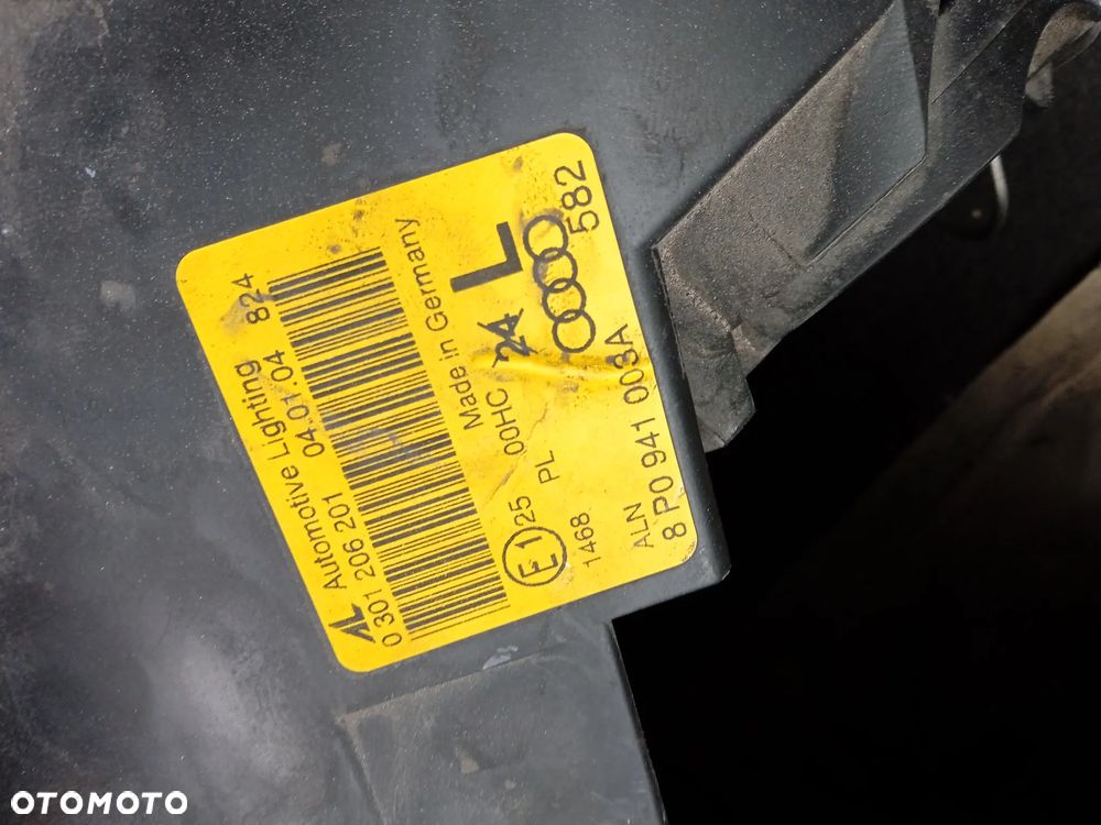 AUDI A3 8P LAMPA PRZÓD PRZEDNIA LEWA EUROPA 8P0941003A - 3