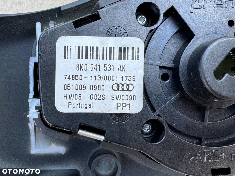 Przełącznik świateł AUDI A4 B8 8K0941531AK - 2
